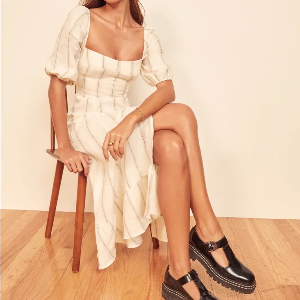 Reformation Belgium Ljnen Dress NWT